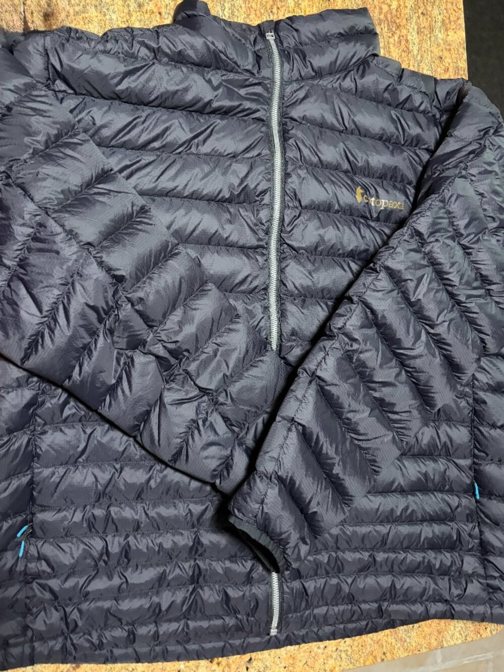 Cotopaxi Men's Fuego Down Jacket XXL Navy No Hood EUC Warm Winter
